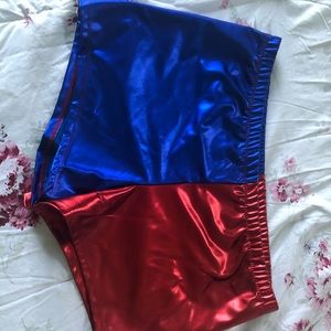 Harley Quinn cosplay shorts
